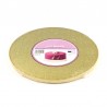 Cake drum rond doré - 20 x 1.2 cm