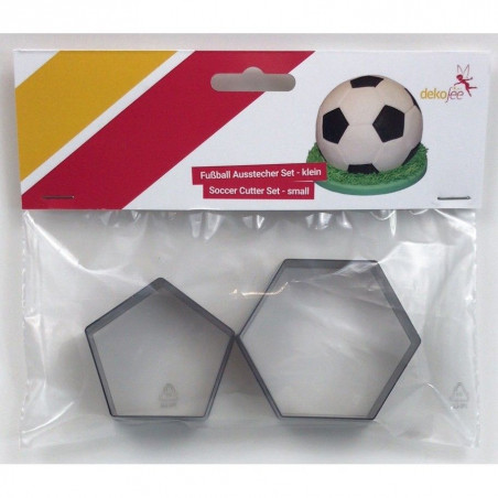 Emporte-pièces pour décoration d'un gâteau Ballon football
