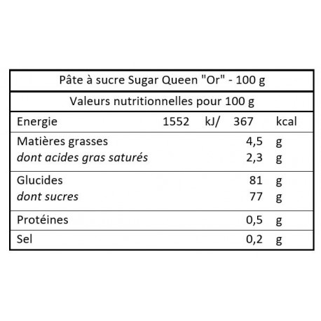 Pâte à sucre noir 100 g