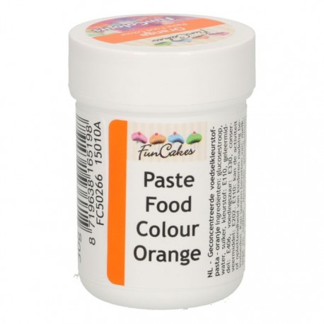 Colorant alimentaire en pâte - Orange