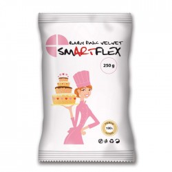 Pâte à sucre Smartflex 250 g - Velours Baby Pink