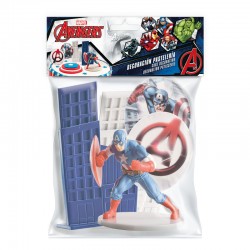 modèle de bouclier captain america pour décorer un gâteau - Balico & co.