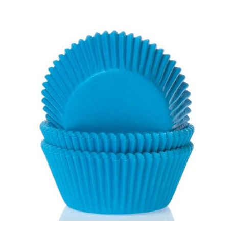 60 mini caissettes à cupcakes - Différentes couleurs