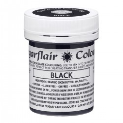 Colorant alimentaire pour chocolat couleur "noir" - 35 g