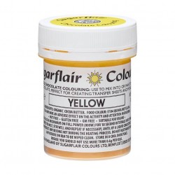 Colorant alimentaire pour chocolat couleur "jaune" - 35 g