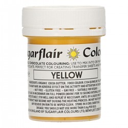 Colorant alimentaire pour chocolat couleur "jaune" - 35 g