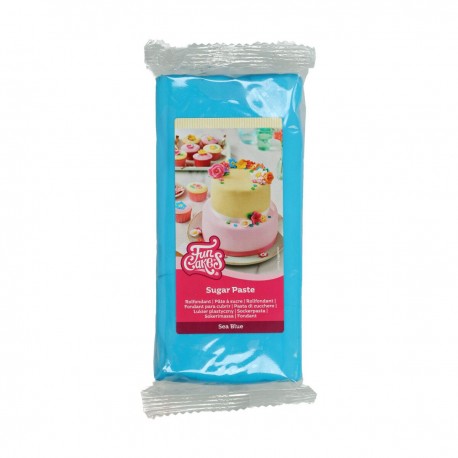 Pâte à sucre Funcakes Bleu - 1kg