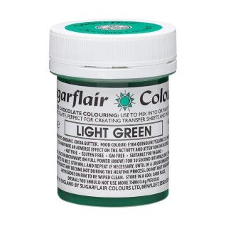 Colorant alimentaire pour chocolat couleur "vert clair" - 35 g