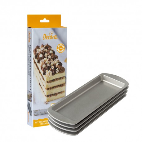 Moule à gâteau rectangulaire 22,5 x 32,5 x 7,5cm - Gâteaux et Pâtisseries/ Moules - Féerie Cake