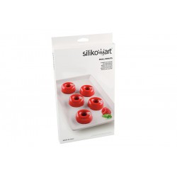 Molde de silicona 15 mini donuts Silikomart