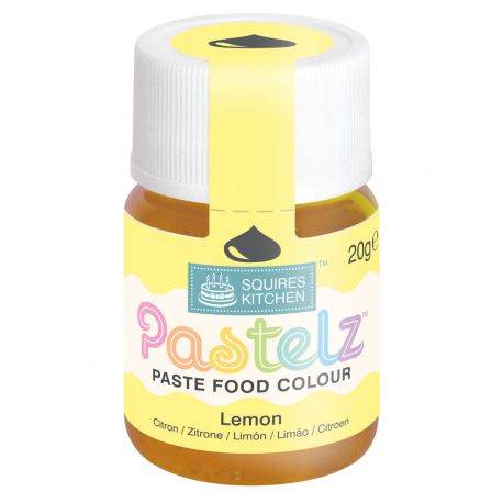 Colorants alimentaires pastels en pâte - Différentes couleurs