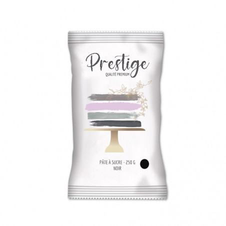 Pâte à sucre Prestige 250g - Noir