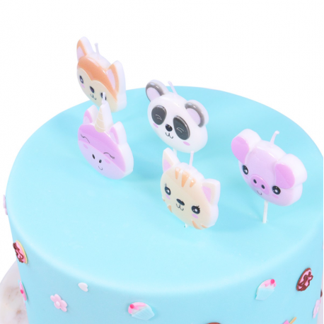 Disque gâteau Little Panda (19 cm) pour l'anniversaire de votre