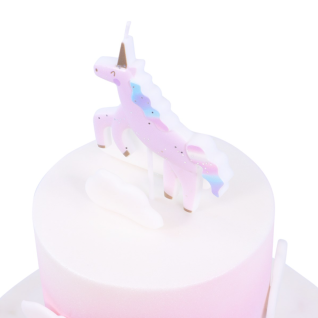 Bougie d’anniversaire géante “Licorne”