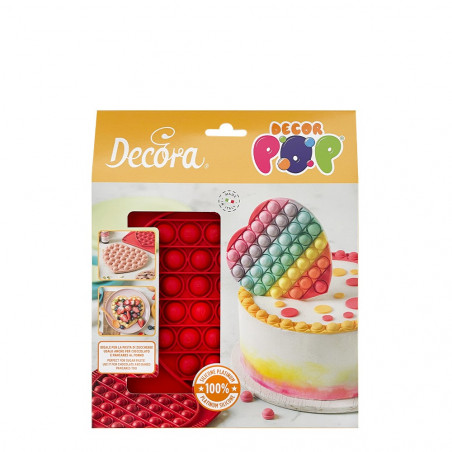 Moule en silicone pour gâteau coeur 3d - Féerie Cake - cake design