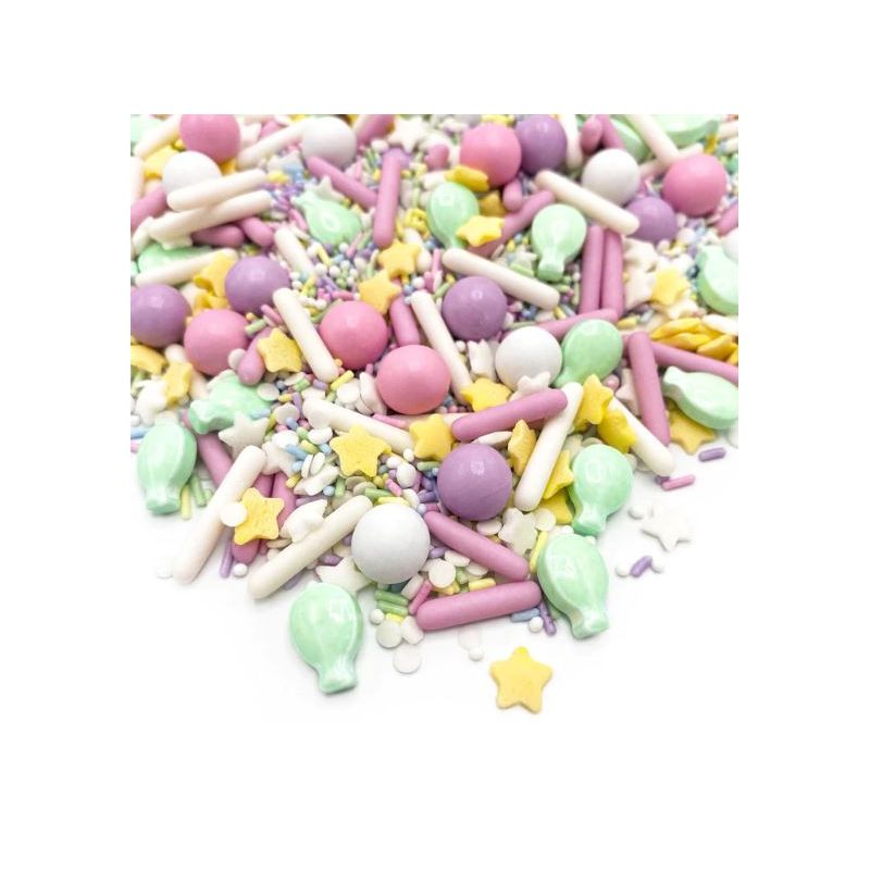 Confettis Et Sprinkles Pour Deco De Gateau D Anniversaire Feerie Cake