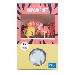 Caissettes à cupcakes sucre d'orge PME x 30 - Planète Gateau
