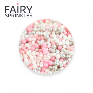 Assortiment décors sucrés Fairy Sprinkles - Pink Bayou 100 g