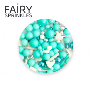 Assortiment décors sucrés Fairy Sprinkles - Blue Lagoon 100 g