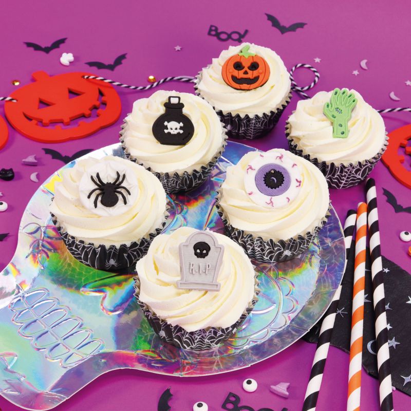 6 décors en sucre Halloween Marque : PME Cake