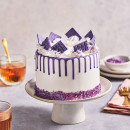 Glaçage drip cake violet saveur chocolat blanc - 150 g