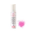 Colorant alimentaire métallisé en spray 75 ml - Couleur rose