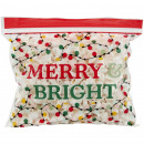 20 sachets pour biscuits et friandises refermables "Merry & Bright" - Wilton