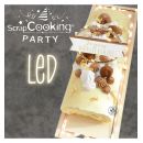 Plat à bûche led rectangle 30 x 12 x 0,2 cm - Scrapcooking