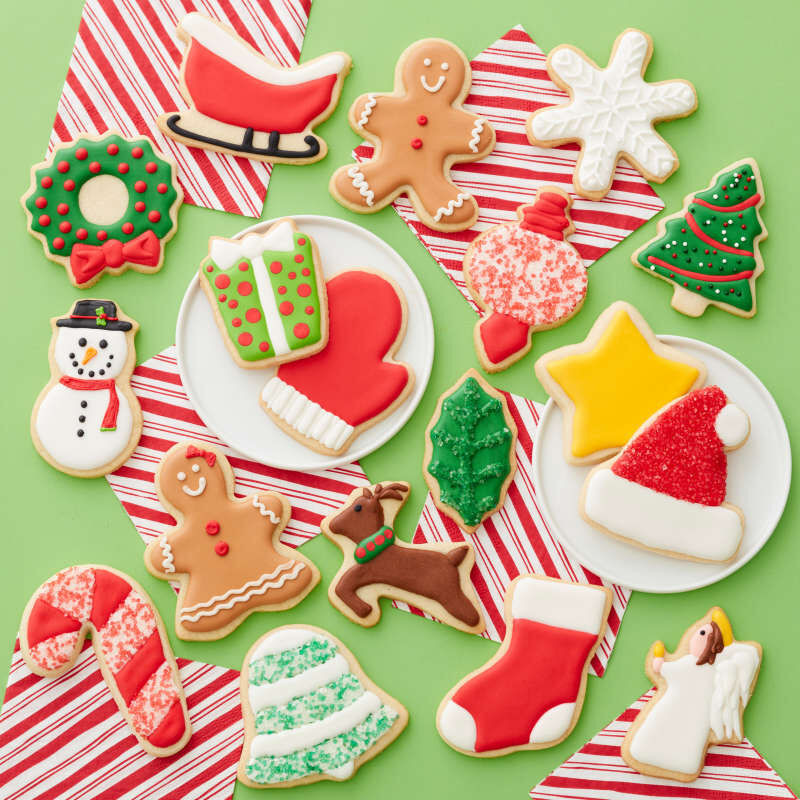 Set d'emporte-pièces pour biscuits Sapin de Noël - Wilton
