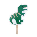 Bougie d'anniversaire XXL "dinosaure" - H15 x 7,2 x 0,9 cm Scrapcooking