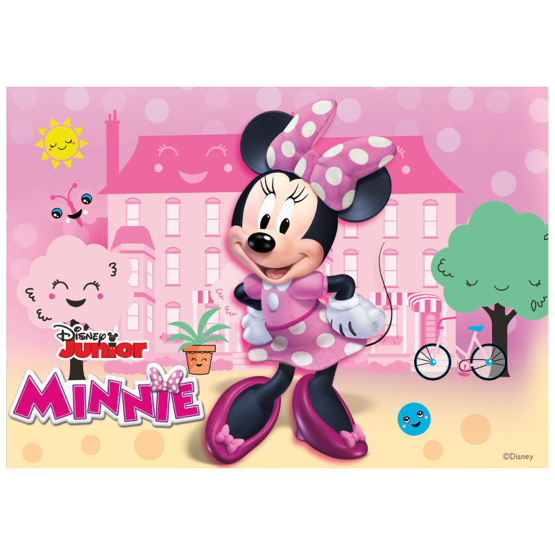 Kit pour Décoration de Gâteau - Minnie - Jour de Fête - Minnie