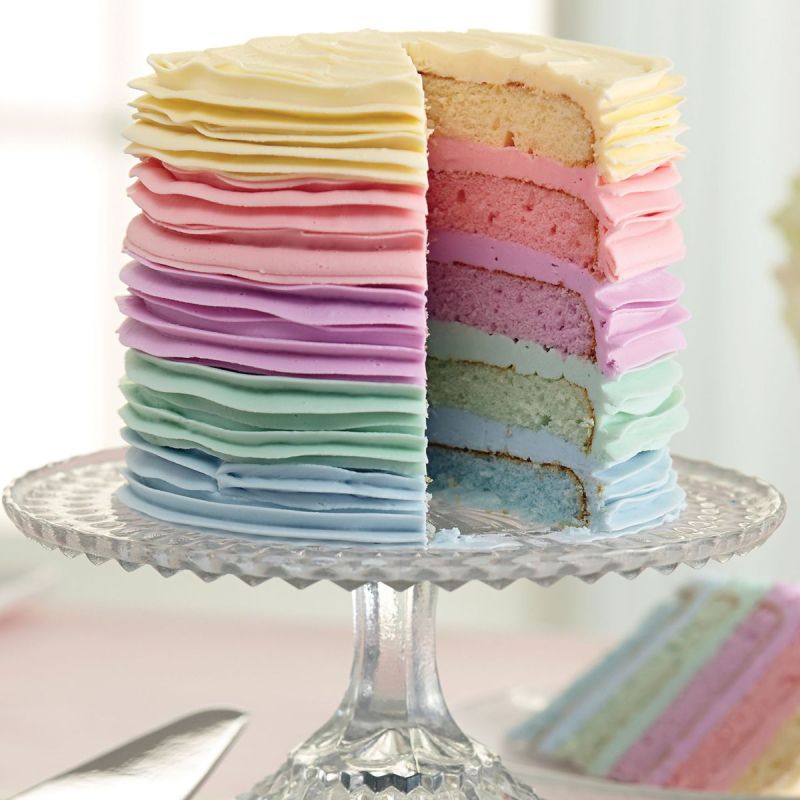 Moule gâteau à étages Rainbow Cake Wilton (x5)