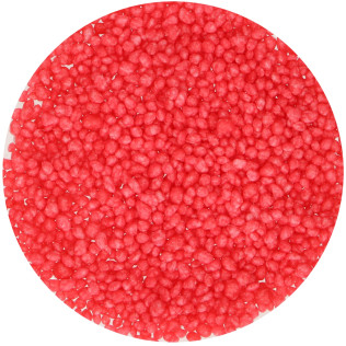 Mini billes en sucre rouge 80g