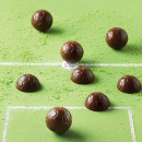 Moule en Silicone, en forme de football marron 18mm*5