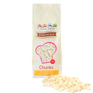 Grosses pépites de chocolat blanc (chunks) - 350 g