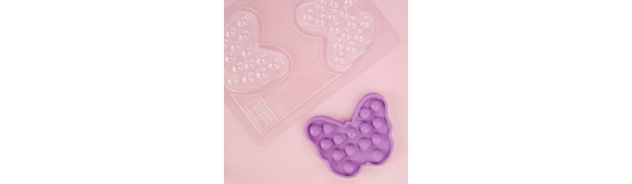 Moule plastique pour chocolat et cake sicle Sweet Stamp | Féerie Cake